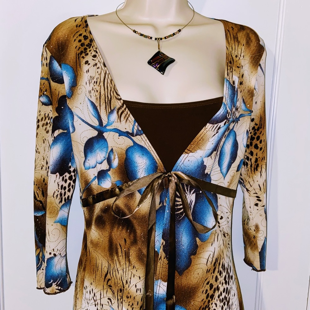 Vintage Carrie Allen Luxury Top